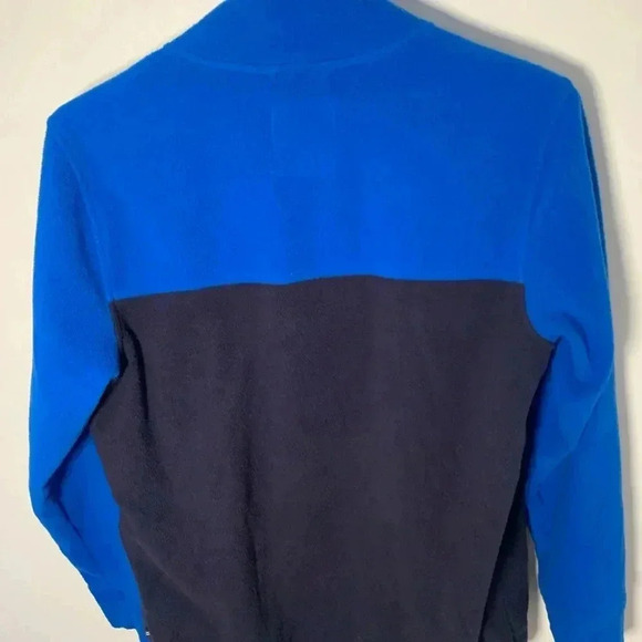 Nautica Boy’s Medium Lapis Blue Full Zip Fleece Jacket Size US L 14/16 Regular - Picture 2 of 8